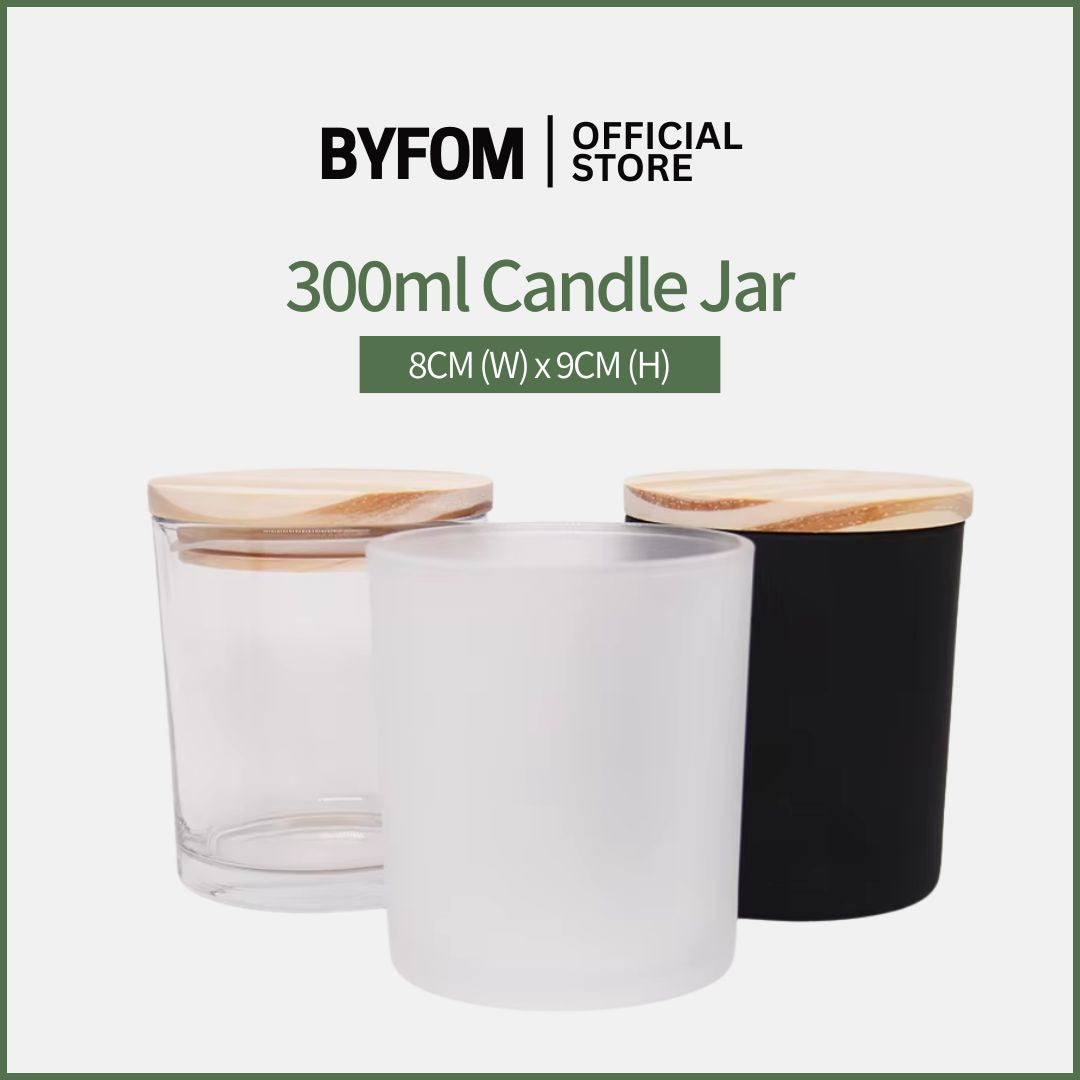 300ml Candle Jar 8cm x 9cm