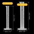 measuring cylinder 10ml 25ml 50ml 100ml 250ml silinder penyukat