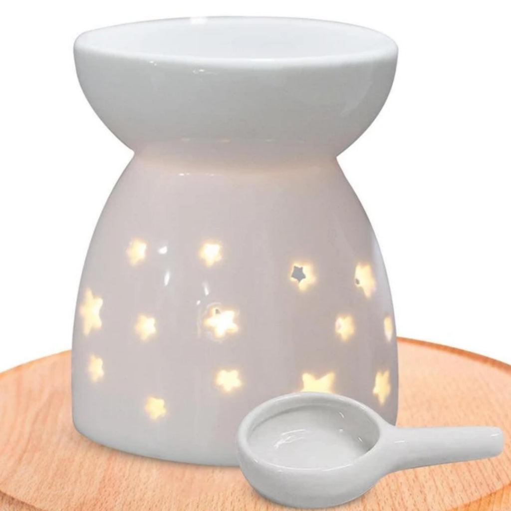 Premium Ceramic Incense Oil Burner Aroma Burner Wax Melt Warmer Tealight Candle Melt Burner