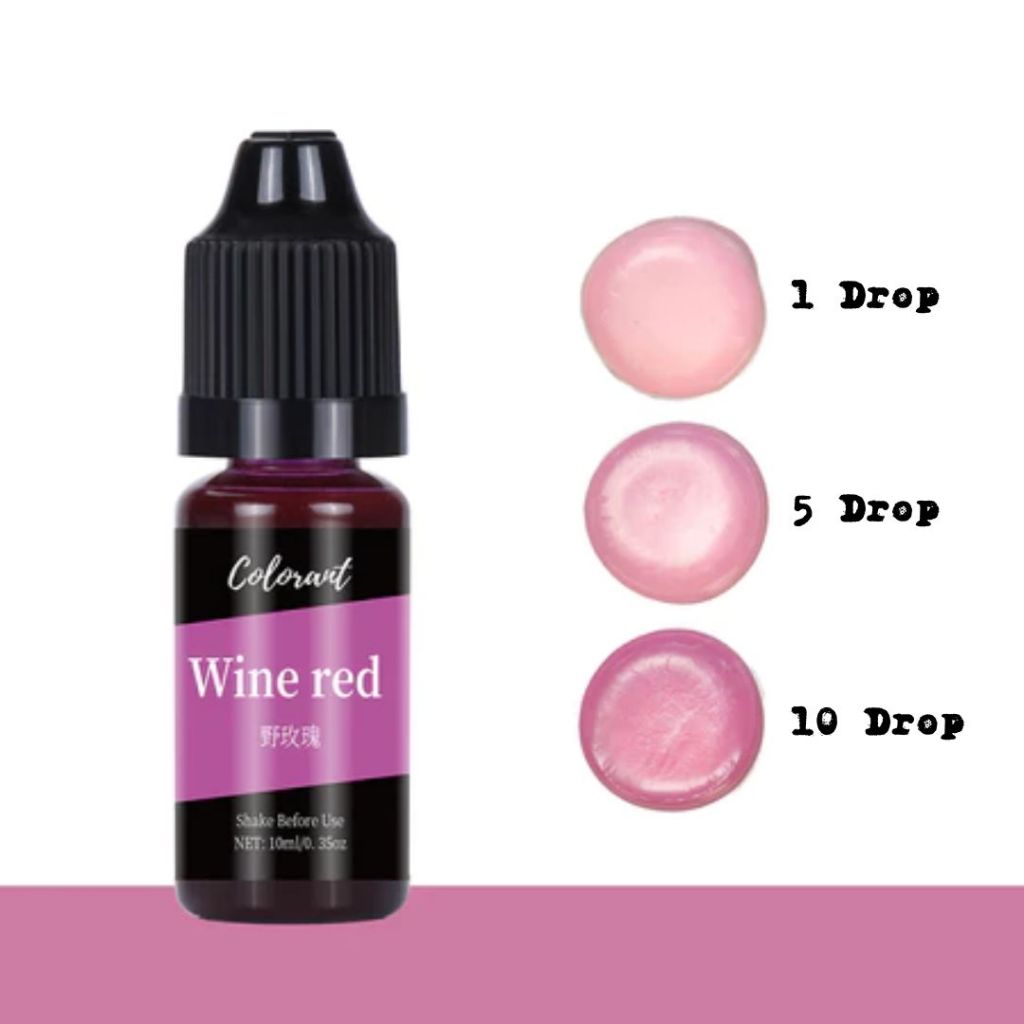 10ml Liquid Candle Soap Dye Full Colour Color Dye Full Range Ready Stock 10ml
