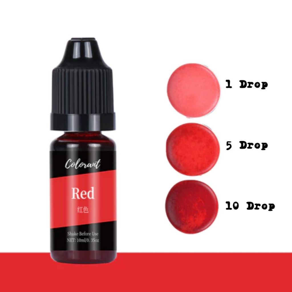 10ml Liquid Candle Soap Dye Full Colour Color Dye Full Range Ready Stock 10ml