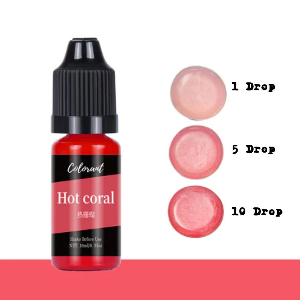 10ml Liquid Candle Soap Dye Full Colour Color Dye Full Range Ready Stock 10ml