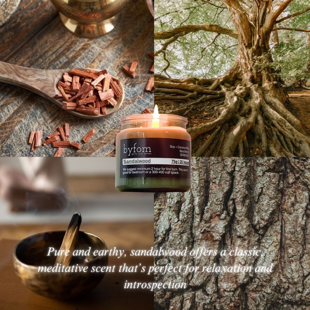 Byfom Scented Candle | Natural Wax | Door Wedding Birthday Surprise Gift Set | Lilin Wangi Aromaterapi