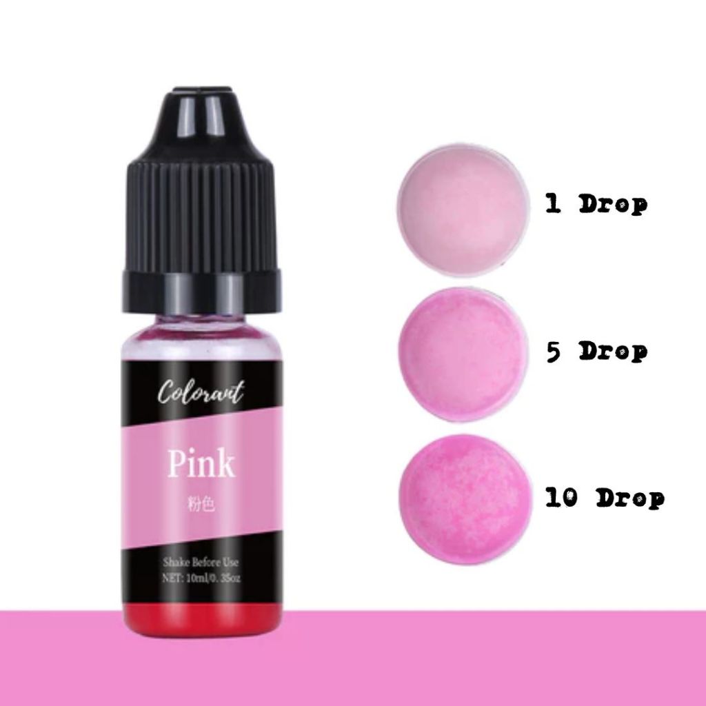 10ml Liquid Candle Soap Dye Full Colour Color Dye Full Range Ready Stock 10ml