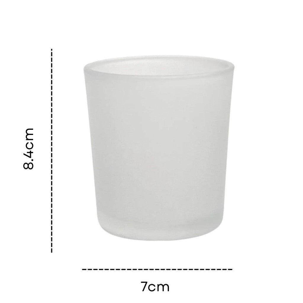 200ml 7cm x 9cm Candle Glass 7cm x 8.4cm