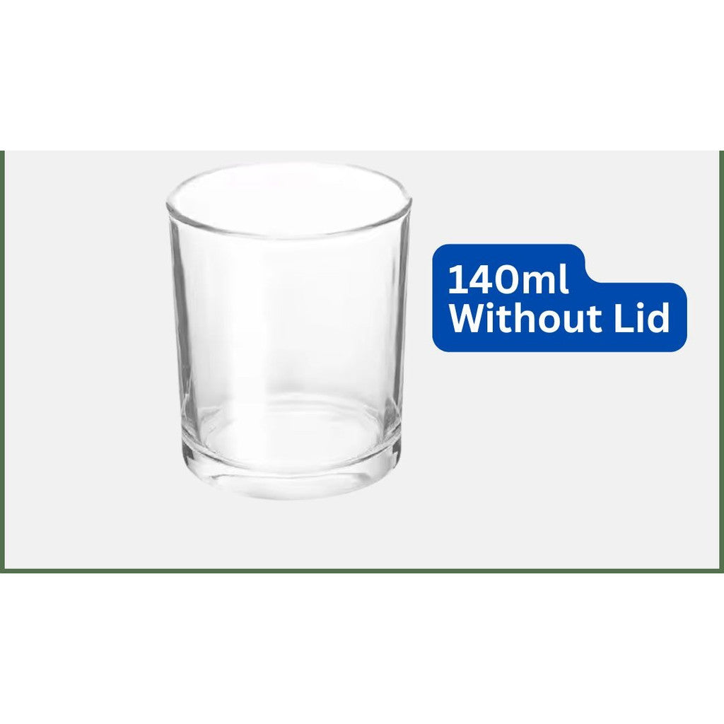 140ml Candle Jar Glass