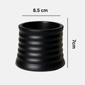Ceramic Candle Jar Creative Candle Glass Black Green Yellow White Nude Blue Pink 120ml 120g