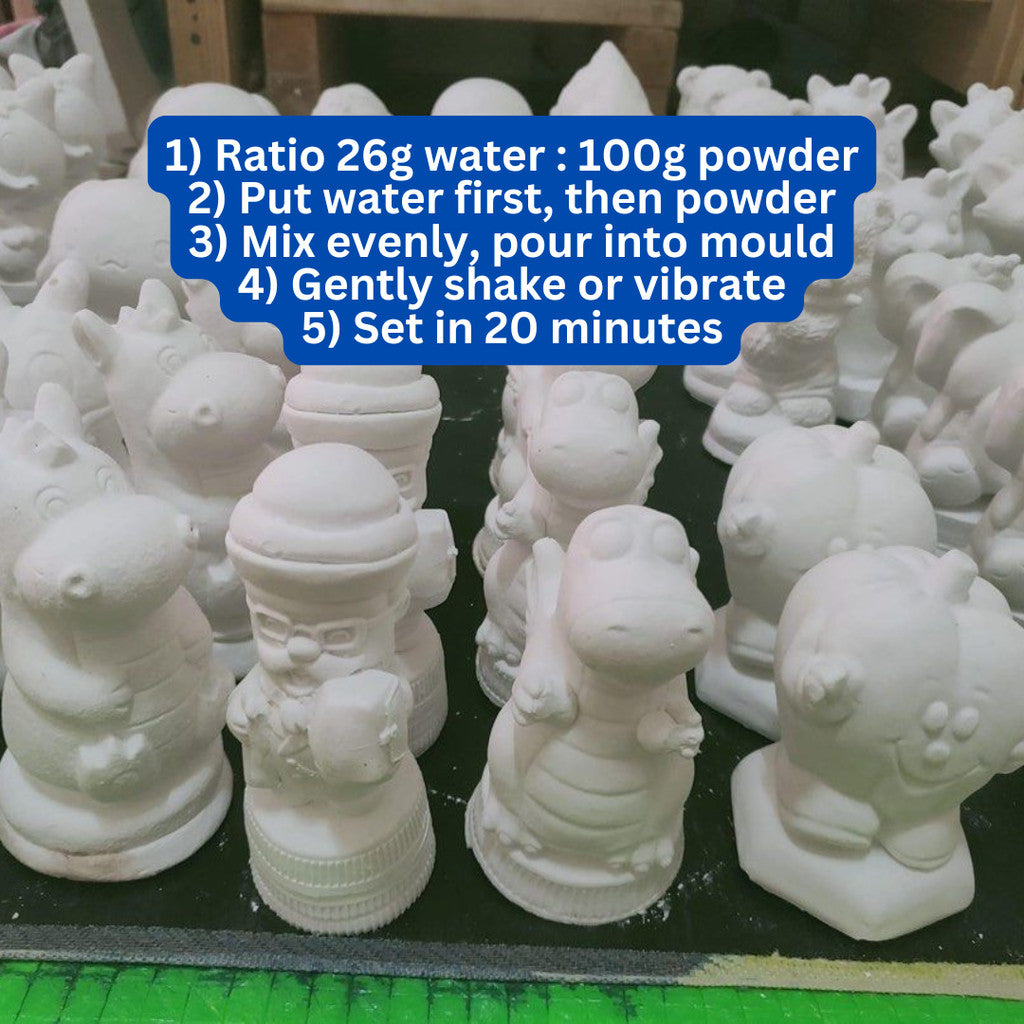 1KG Plaster of Paris /Gypsum /Calcium Sulfate /Sulphate