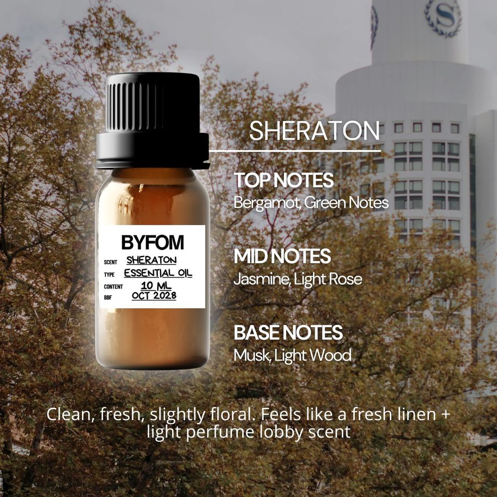 10ml Concentrated Essential Oil for Diffuser Water Soluble Aromatherapy Fragrance Oil Minyak Pati Wangi 5 Star hotel spa