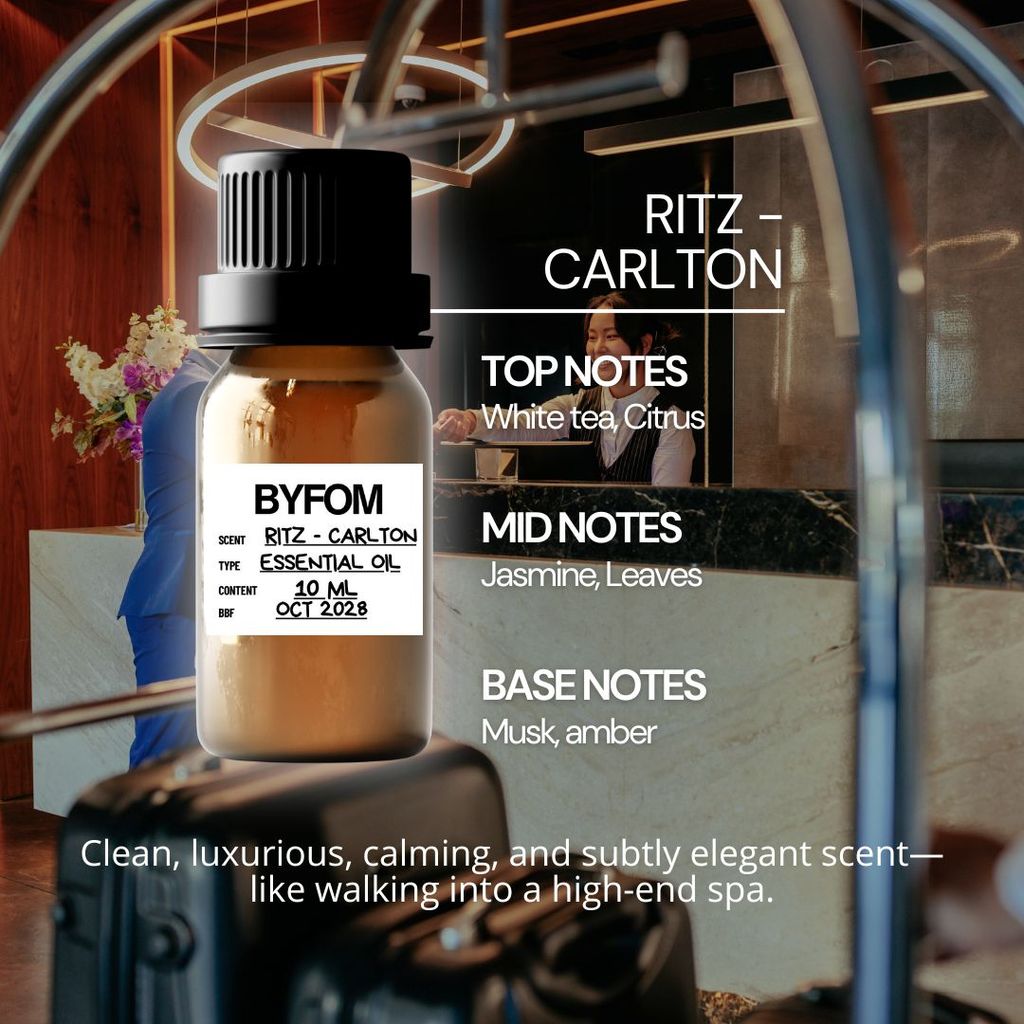 10ml Concentrated Essential Oil for Diffuser Water Soluble Aromatherapy Fragrance Oil Minyak Pati Wangi 5 Star hotel spa