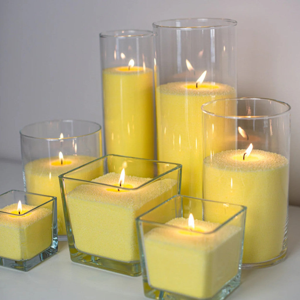 [100Gram / 500Gram] Colorful Sand Wax Candle DIY Pearl Wax Candle Making Snowflake Palm wax for Art | 沙蜡 | Lilin Pasir