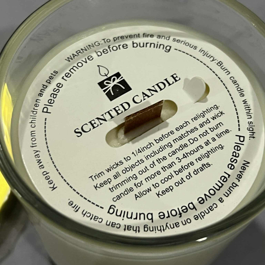 [READY STOCK] 6CM WHITE CARD DIY Candle Cover DUST PROOF