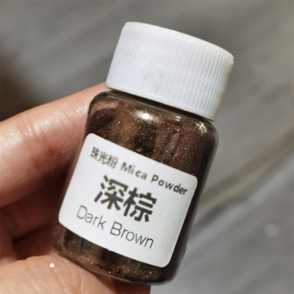 [wholesale] 25ml / 10 gram Mica Pearlescent Powder 48 colours 云母粉 珠光粉 For Slime / uv resin / epoxy resin / soap / candle