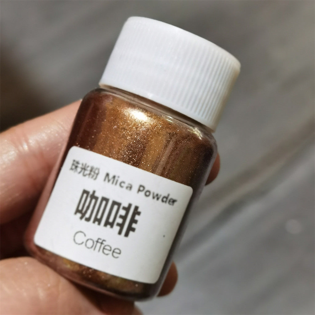 [wholesale] 25ml / 10 gram Mica Pearlescent Powder 48 colours 云母粉 珠光粉 For Slime / uv resin / epoxy resin / soap / candle