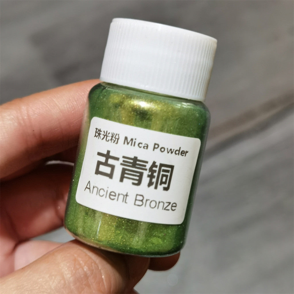 [wholesale] 25ml / 10 gram Mica Pearlescent Powder 48 colours 云母粉 珠光粉 For Slime / uv resin / epoxy resin / soap / candle