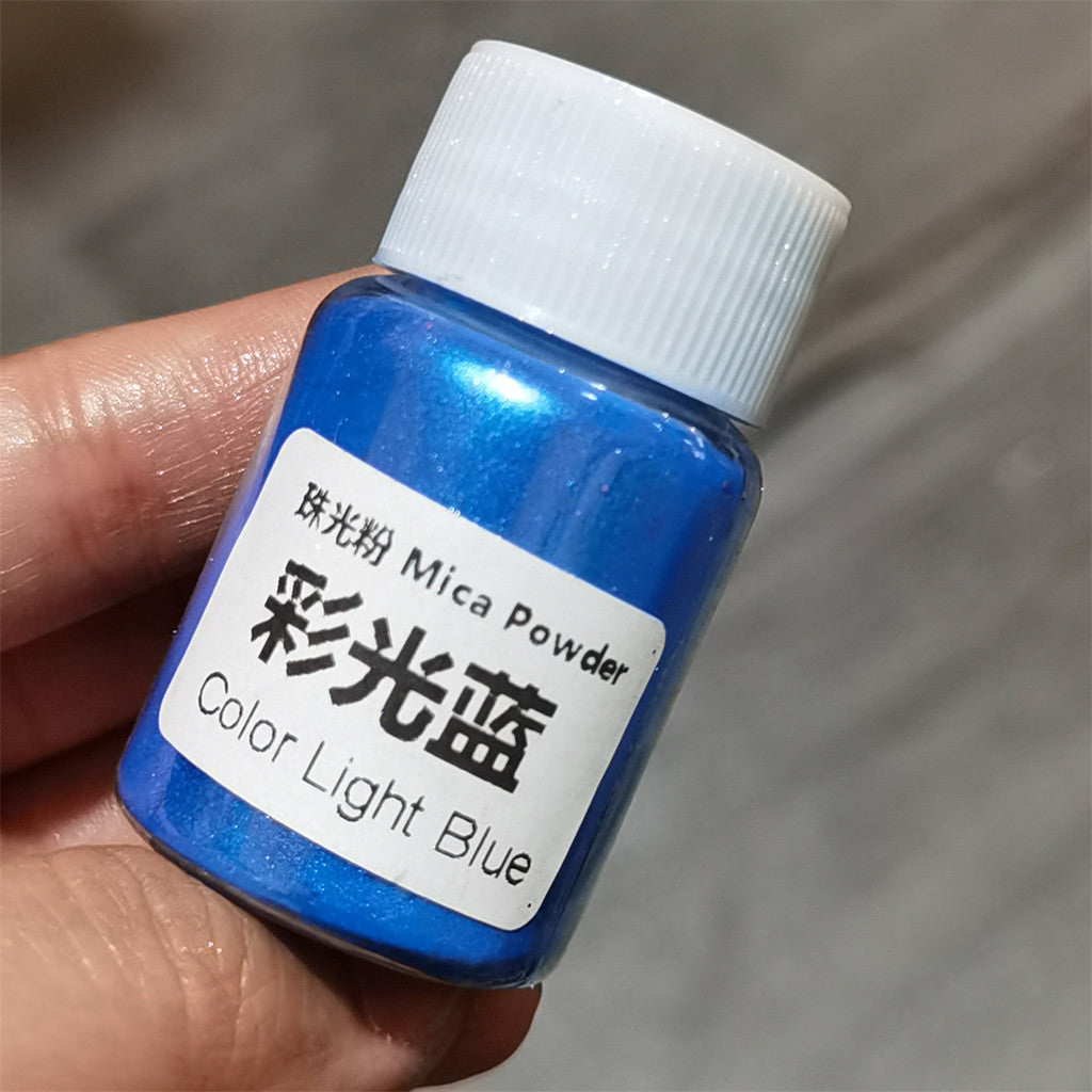 [wholesale] 25ml / 10 gram Mica Pearlescent Powder 48 colours 云母粉 珠光粉 For Slime / uv resin / epoxy resin / soap / candle