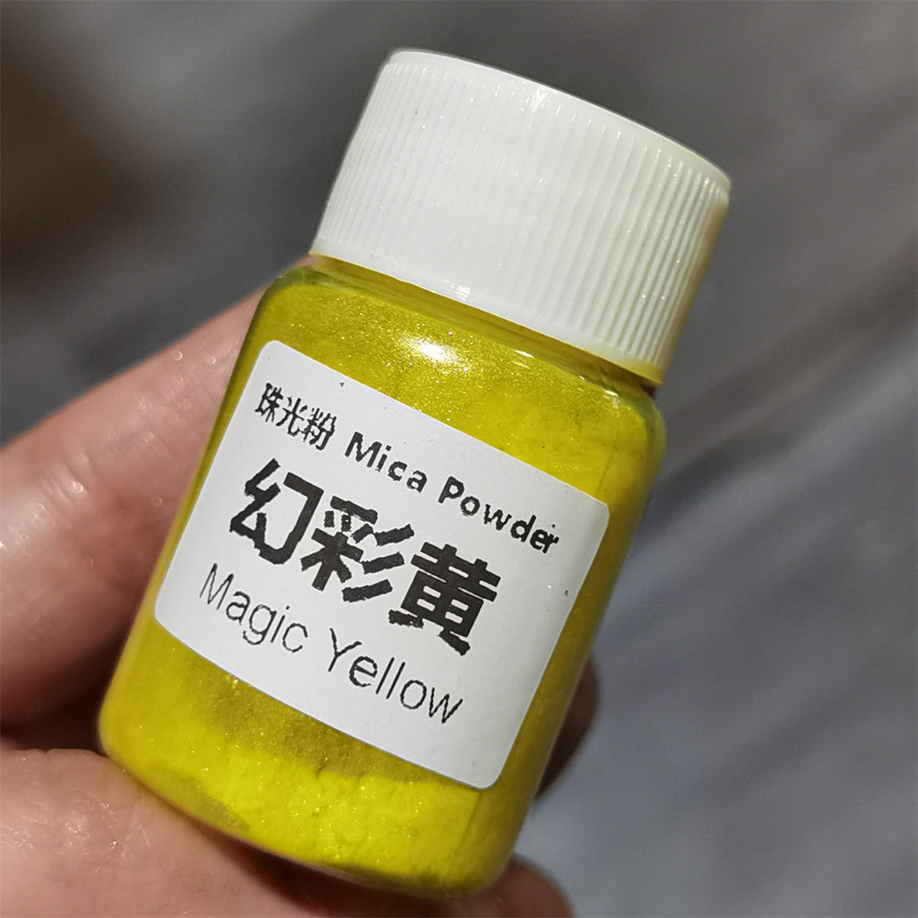 [wholesale] 25ml / 10 gram Mica Pearlescent Powder 48 colours 云母粉 珠光粉 For Slime / uv resin / epoxy resin / soap / candle