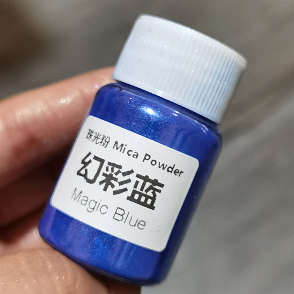 [wholesale] 25ml / 10 gram Mica Pearlescent Powder 48 colours 云母粉 珠光粉 For Slime / uv resin / epoxy resin / soap / candle