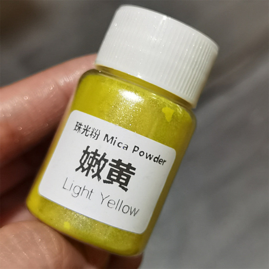 [wholesale] 25ml / 10 gram Mica Pearlescent Powder 48 colours 云母粉 珠光粉 For Slime / uv resin / epoxy resin / soap / candle