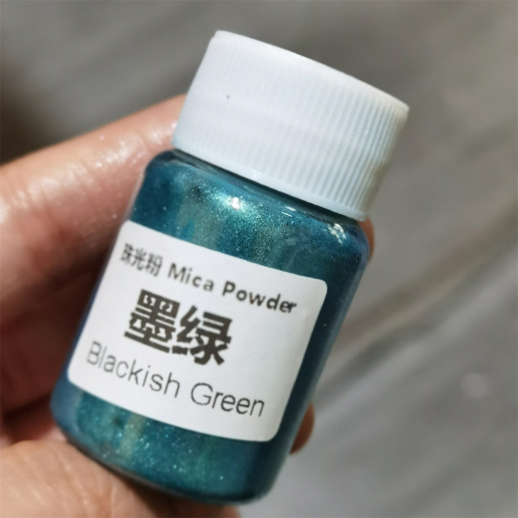 [wholesale] 25ml / 10 gram Mica Pearlescent Powder 48 colours 云母粉 珠光粉 For Slime / uv resin / epoxy resin / soap / candle