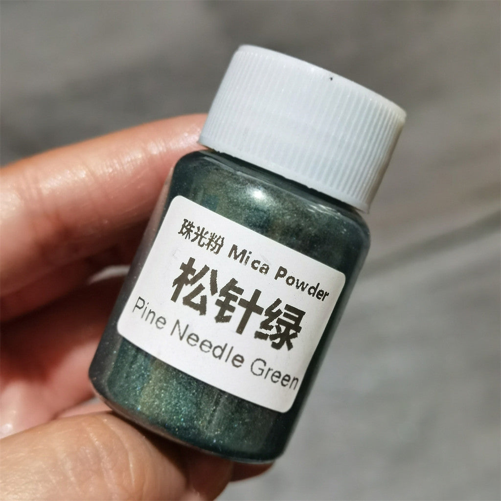 [wholesale] 25ml / 10 gram Mica Pearlescent Powder 48 colours 云母粉 珠光粉 For Slime / uv resin / epoxy resin / soap / candle