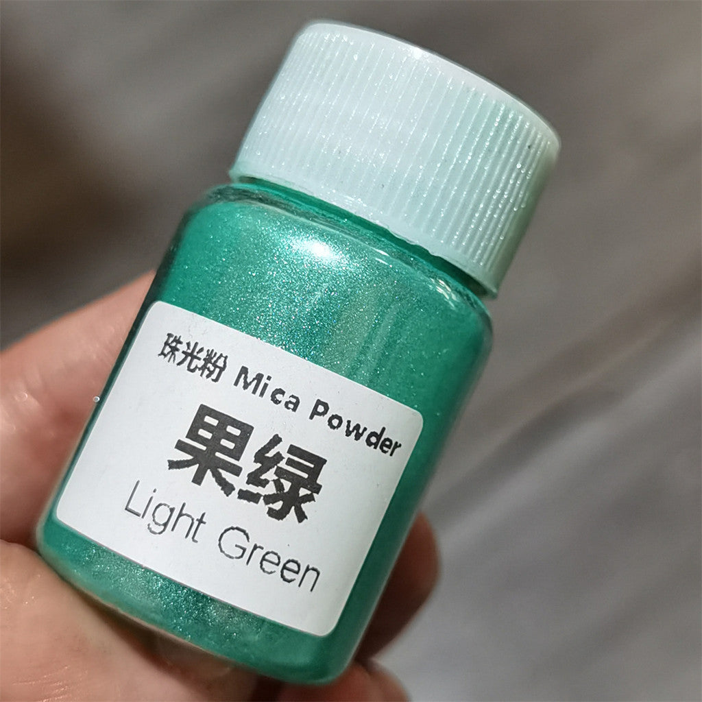 [wholesale] 25ml / 10 gram Mica Pearlescent Powder 48 colours 云母粉 珠光粉 For Slime / uv resin / epoxy resin / soap / candle
