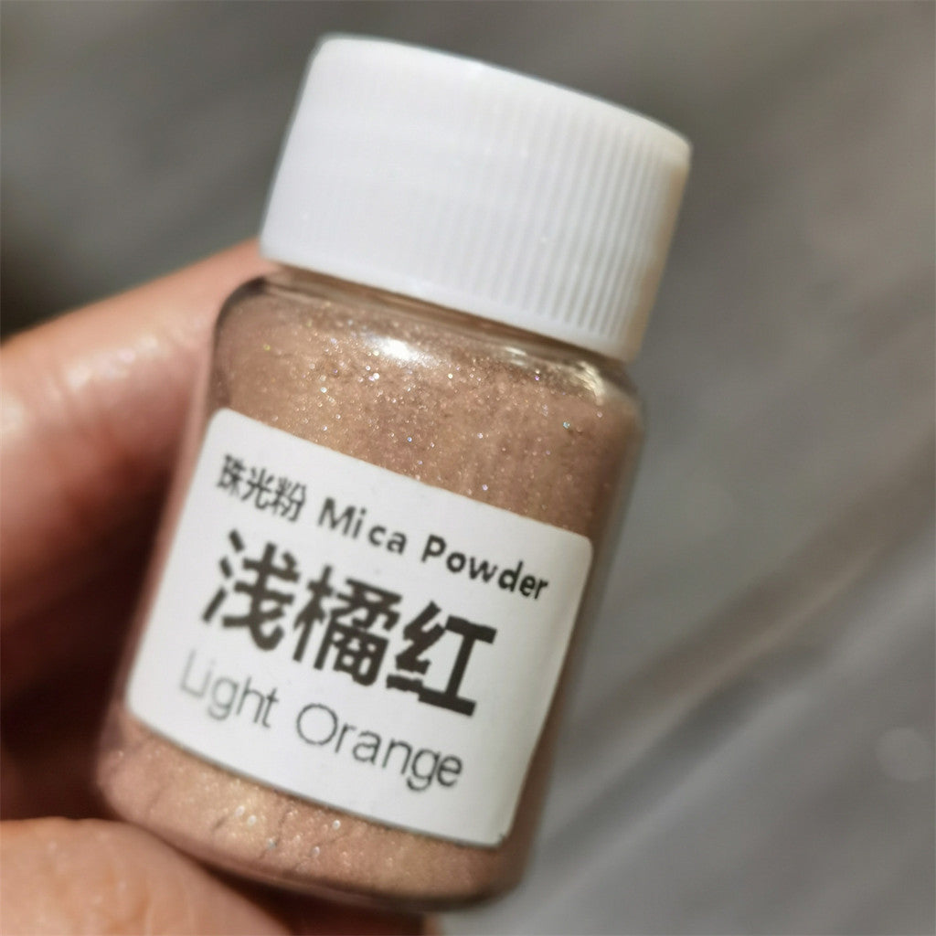 [wholesale] 25ml / 10 gram Mica Pearlescent Powder 48 colours 云母粉 珠光粉 For Slime / uv resin / epoxy resin / soap / candle