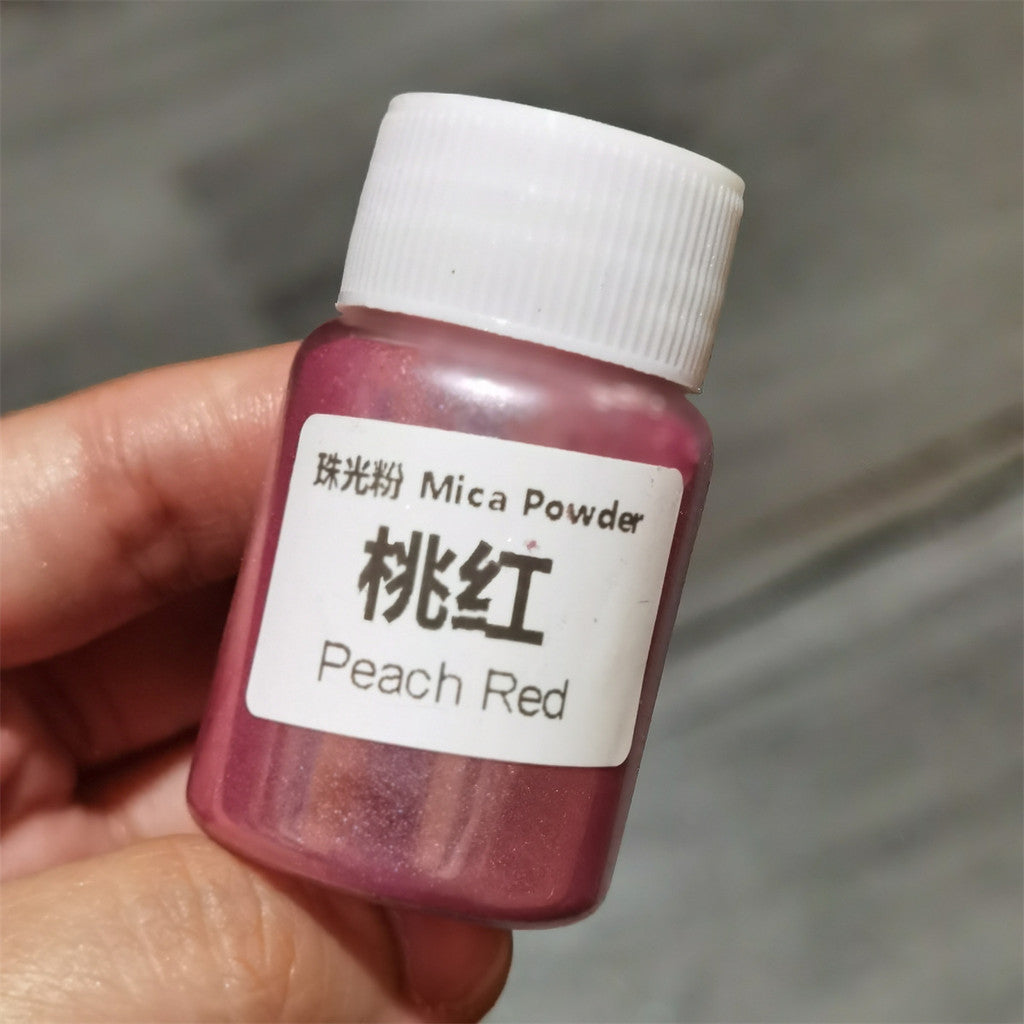 [wholesale] 25ml / 10 gram Mica Pearlescent Powder 48 colours 云母粉 珠光粉 For Slime / uv resin / epoxy resin / soap / candle