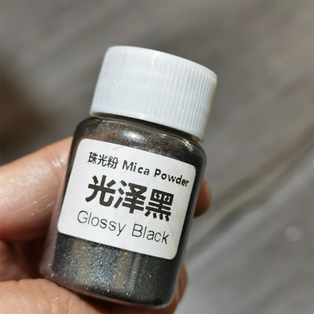 [wholesale] 25ml / 10 gram Mica Pearlescent Powder 48 colours 云母粉 珠光粉 For Slime / uv resin / epoxy resin / soap / candle