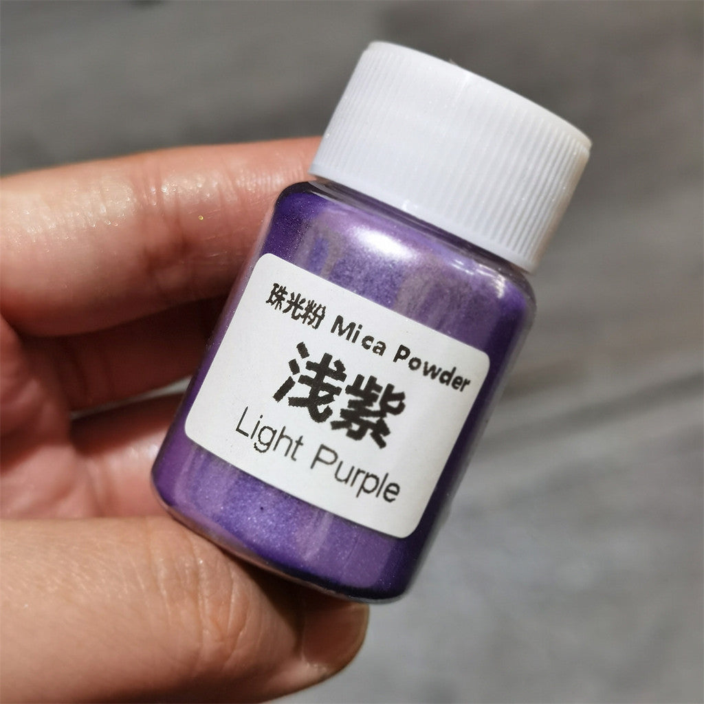 [wholesale] 25ml / 10 gram Mica Pearlescent Powder 48 colours 云母粉 珠光粉 For Slime / uv resin / epoxy resin / soap / candle