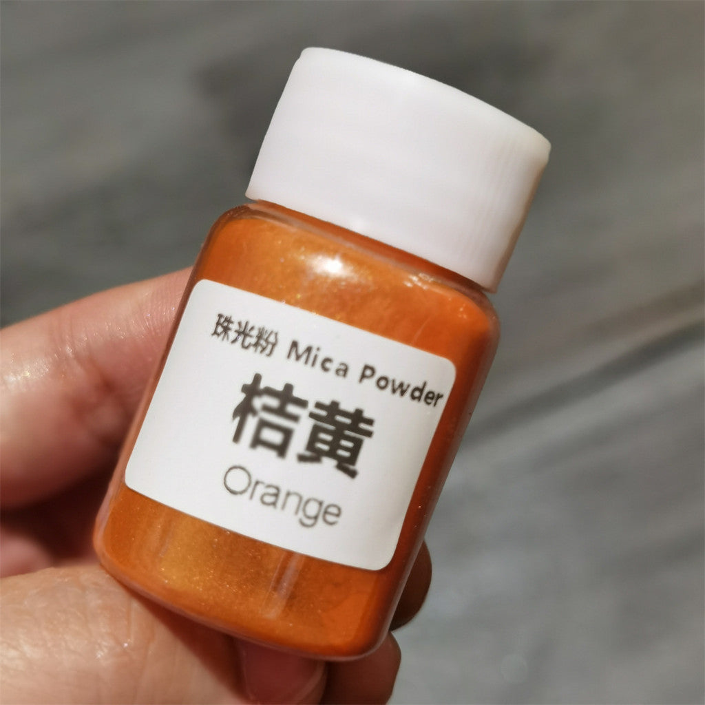 [wholesale] 25ml / 10 gram Mica Pearlescent Powder 48 colours 云母粉 珠光粉 For Slime / uv resin / epoxy resin / soap / candle