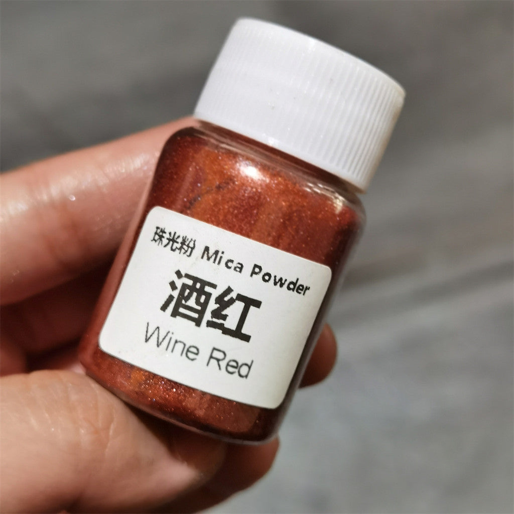 [wholesale] 25ml / 10 gram Mica Pearlescent Powder 48 colours 云母粉 珠光粉 For Slime / uv resin / epoxy resin / soap / candle