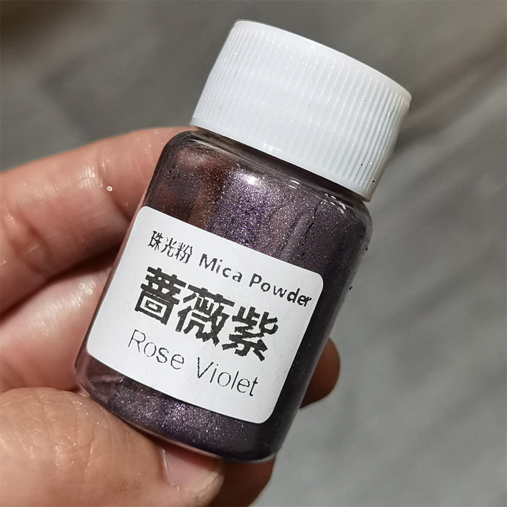 [wholesale] 25ml / 10 gram Mica Pearlescent Powder 48 colours 云母粉 珠光粉 For Slime / uv resin / epoxy resin / soap / candle