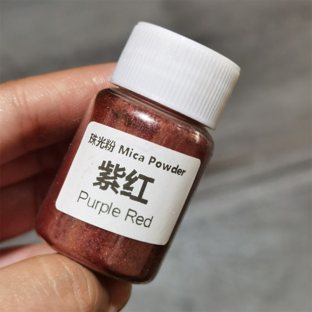 [wholesale] 25ml / 10 gram Mica Pearlescent Powder 48 colours 云母粉 珠光粉 For Slime / uv resin / epoxy resin / soap / candle