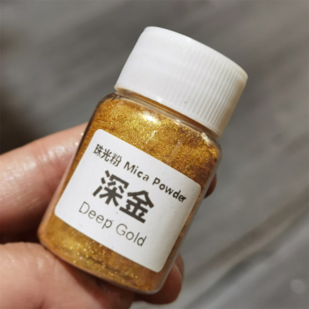 [wholesale] 25ml / 10 gram Mica Pearlescent Powder 48 colours 云母粉 珠光粉 For Slime / uv resin / epoxy resin / soap / candle