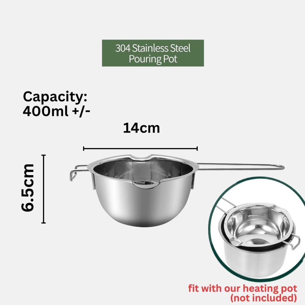 Beginner Candle Making DIY Tool Homemade Handmade Soap Making Candle Melting Pot