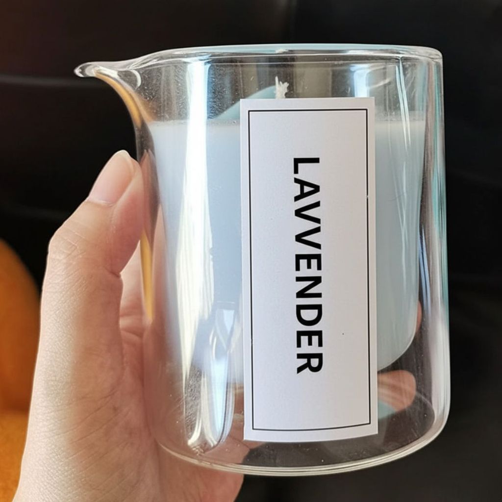 200ml Double Layer Massage Candle Jar 8cm x 9.6cm High Quality