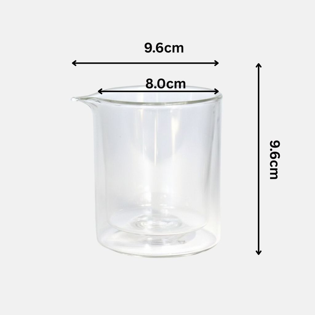 200ml Double Layer Massage Candle Jar 8cm x 9.6cm High Quality