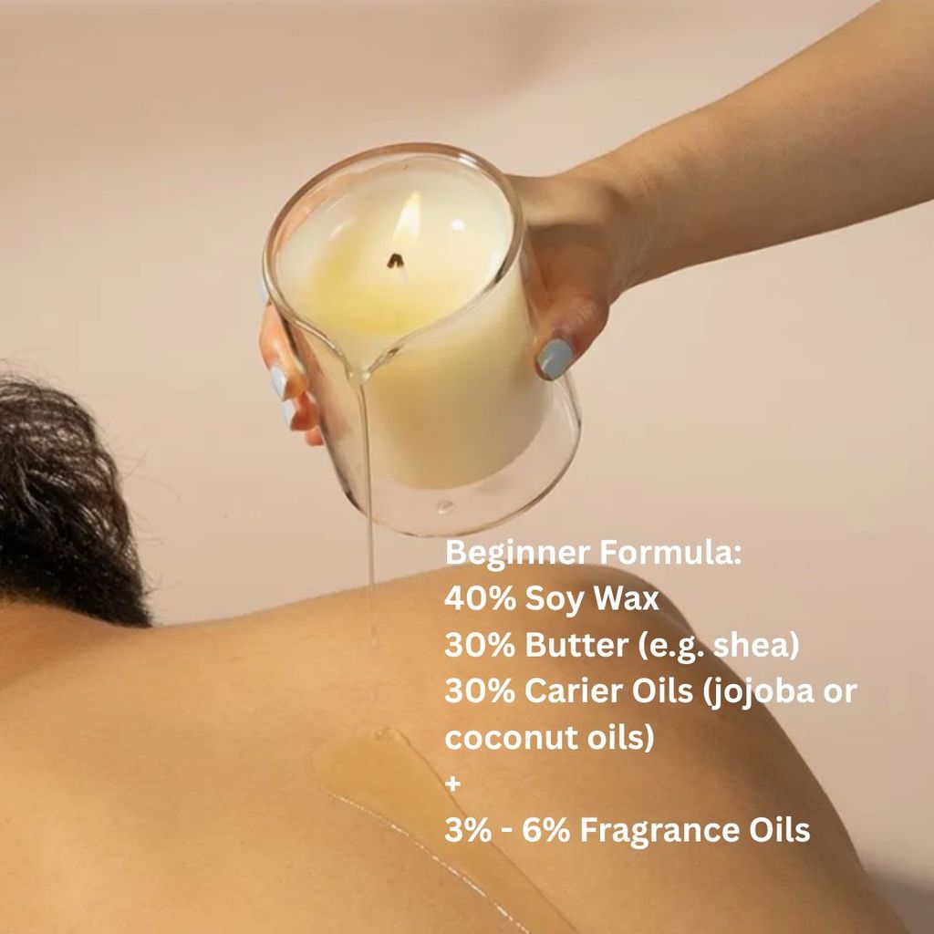 200ml Double Layer Massage Candle Jar 8cm x 9.6cm High Quality