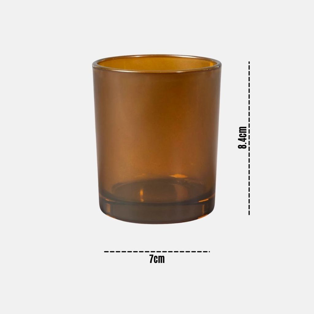 200ml 7cm x 9cm Candle Glass 7cm x 8.4cm